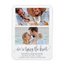 Recherche de magnets wedding save the dates Couple