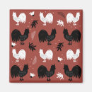 Recherche de poulet magnets Coqs