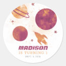 Recherche de premier anniversaire moderne autocollants Mignon