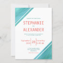 Recherche de corail mariage invitations Tendance