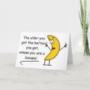 Recherche de bananes vœux cartes Fête