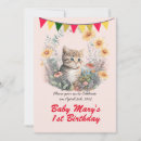 Recherche de cute kitty invitations Fille