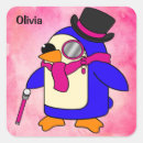 Recherche de pingouin rose autocollants Pingouins