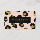 Recherche de coiffeuse maquilleuse cartes visite Luxe
