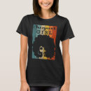 Recherche de naturel de cheveux tshirts Noir