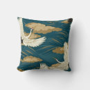 Recherche de grue japonaise coussins Kimono
