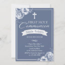 Recherche de vintage petite communion invitations Fille