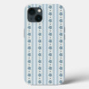 Recherche de fleurs bleu clair iphone coques Rayures