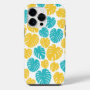 Recherche de feuille de monstera iphone coques Tropical