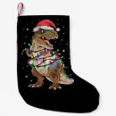 Recherche de dinosaur chaussette de noël Drôle