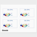 Recherche de cupcake rectangles autocollants Pour tous