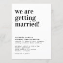 Recherche de nous nous marions invitations Typographie