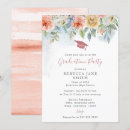 Recherche de pink flower invitations Élégant