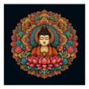Recherche de mandala coloré posters Bouddhiste