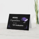 Recherche de noir et pourpre vœux cartes Diplômé