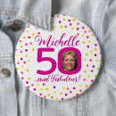 Recherche de confettis badges Rose