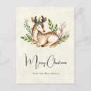 Recherche de bas de noël cartes postales Aquarelle