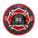 Recherche de feu jeux de fléchettes Pompier