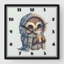 Recherche de chouettes horloges Animal