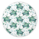 Recherche de tortue mer de boutons et poignées de porte Aquarelle
