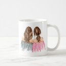 Recherche de illustration de fille tasses Meilleurs amis