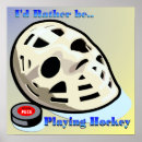 Recherche de hockey posters Masque de hockey