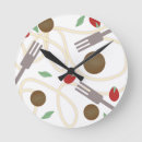 Recherche de fourchette horloges Nourriture