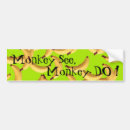 Recherche de banane voiture autocollants Singe