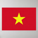 Recherche de drapeau vietnam posters Étoile