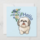 Recherche de shitzu vœux cartes Chiot