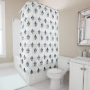 Recherche de fleur lis rideaux douche Vintage