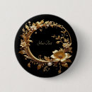 Recherche de cadre floral badges Moderne