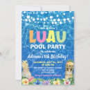 Recherche de hawaiian pool party invitations Aloha