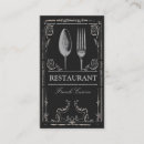 Recherche de fourchettes cartes visite Chef