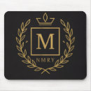 Recherche de emblème tapis souris Monogramme