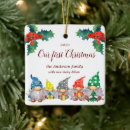 Recherche de gnome ornements Vacances heureuses