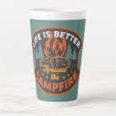 Recherche de feu de camp tasses La vie est meilleure