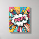Recherche de pop impressions sur toile Élégant