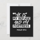 Recherche de psaumes 91 cartes postales Il est mon refuge