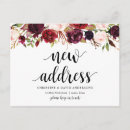Recherche de nouvelles cartes postales Changement d'adresse