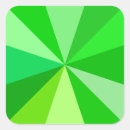 Recherche de soleil psychédélique autocollants Coloré