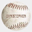 Recherche de baseball autocollants Vintage