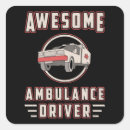 Recherche de ambulancier autocollants Ambulance