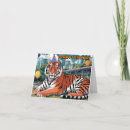 Recherche de tigre blanc vœux cartes Tigre du bengale