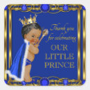 Recherche de royal baby shower autocollants Prince or bleu