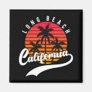 Recherche de beach carrés magnets Rétro