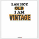 Recherche de vieil anniversaire autocollants Classique