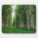 Recherche de bouleaux tapis souris Vert