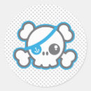 Recherche de crâne de kawaii autocollants Halloween