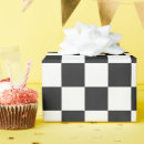 Recherche de damier noir et blanc papier cadeau Toute personne